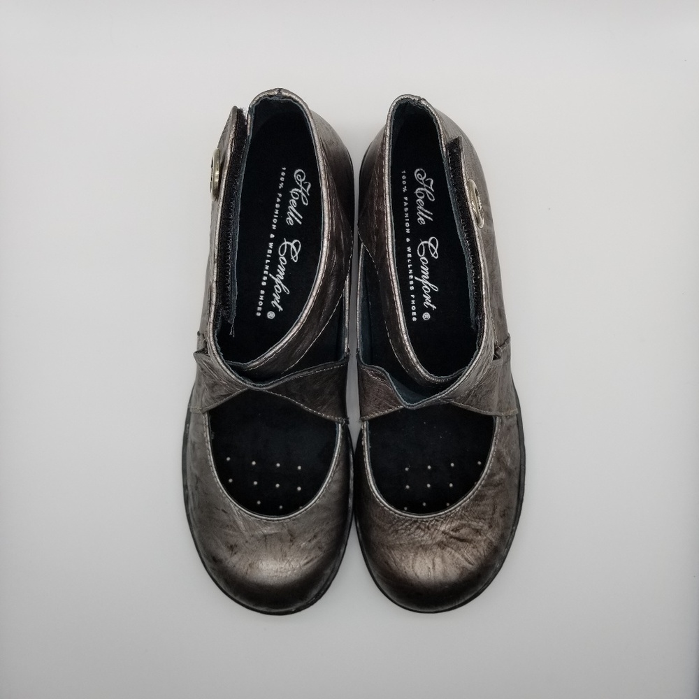 HELLE comfort - paulette silver ankle bootie EU37/